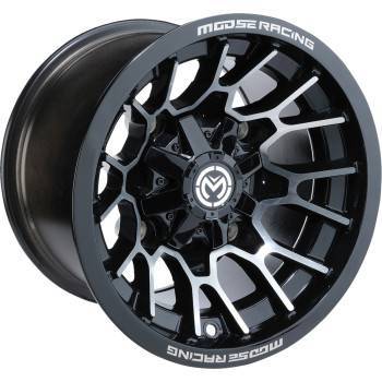 14X7 4/110 5+2 MOOSE 24X BLK MACHINED